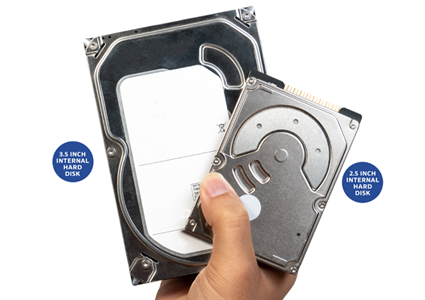 which hard disk size do you have 2.5 inch or 3.5 inch?