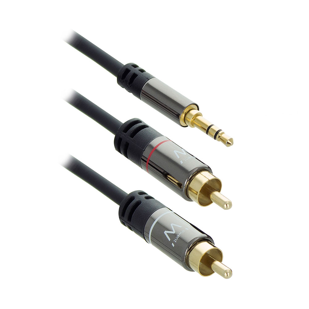 Audio Connection Cable 3.5mm to 2x RCA 1.5m