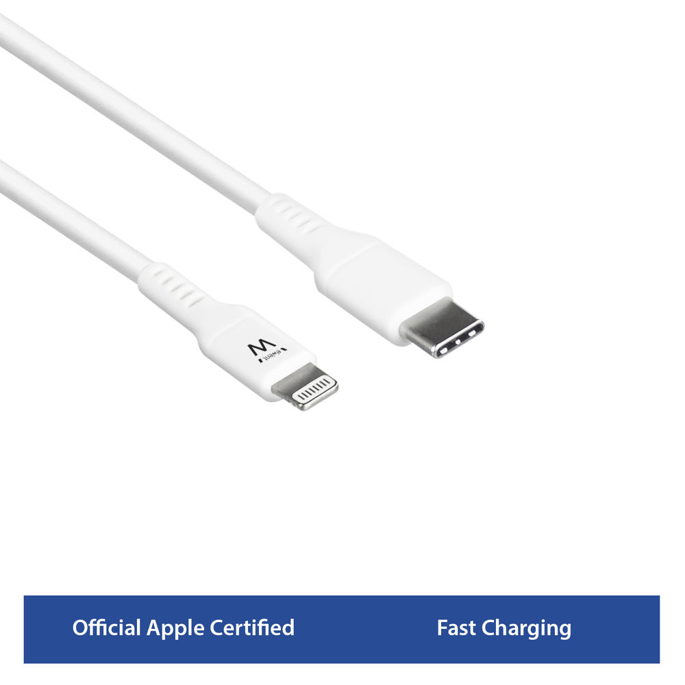 USB-C to lightning cable, 2m