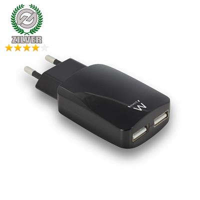 2-Ports Smart USB Charger 3.2A
