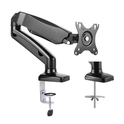 Desk Mount with gas spring for 1 monitor up to 32 inch with VESA