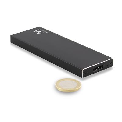 Portable USB 3.1 Gen1 (USB 3.0) M.2 SATA SSD Enclosure
