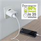 2-Port USB Charger 30W including 1 Quick Charge 3.0 port