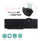 USB keyboard with Smart Card Reader Azerty (BE) layout