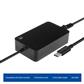 USB-C notebook charger with Power Delivery profiles 65W